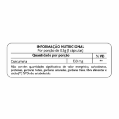 Cúrcuma Anti-inflamatório Antioxidante Natural IMUNNE HOJJI 500mg 30 Cápsulas REF 49787 - Importados da Malu