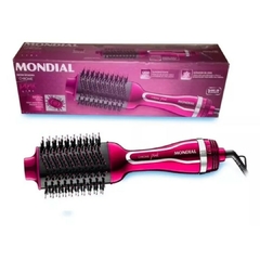 Escova Secadora de Cabelo Chrome ES-04 Pink Rosa Mondial - Importados da Malu