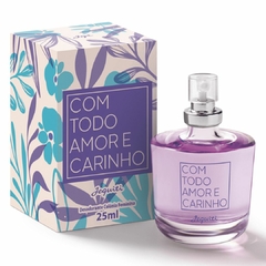 Desodorante Colônia Feminina COM TODO AMOR E CARINHO Mini 25ml JEQUITI - loja online