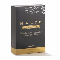 Desodorante Colônia Masculina Amadeirado Madeira Elegante MALTE BLACK JEQUITI 100ml - Importados da Malu