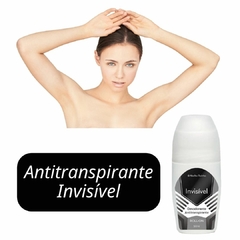 Kit 2 Desodorante Antitranspirante Antimanchas Roll-On Invisível Abelha Rainha - loja online