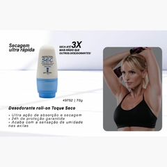 Desodorante Roll-On Antitranspirante Toque Seco Azul Combate Transpiração Excessiva Mau Odor Pierre Alexander REF 49752 - comprar online