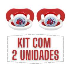 Kit 2 Chupeta Bico Redondo Silicone Mamita Escolha A Cor Acima 6 Meses - Importados da Malu