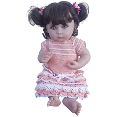 Vestidinho Para Boneca Bebê Reborn ou Baby Alive 25cm a 37cm