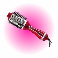 Escova Secadora De Cabelo Mondial Silver Red Es-07 1200w - Importados da Malu