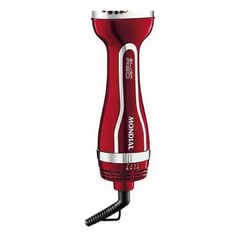 Escova Secadora De Cabelo Mondial Silver Red Es-07 1200w - comprar online