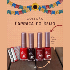 Esmalte Secagem Rápida 59 Segundos Vermelho Beijo de Cinema Ar Cores Abelha Rainha REF 4975