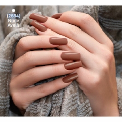 Esmalte Em Gel Nude Avelã Não Precisa Cabine Secagem Rápida Hipoalergênico Viva Unhas ODORATA REF 2684 - comprar online