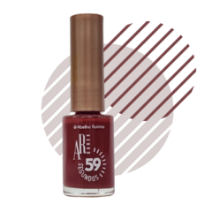 Esmalte Secagem Rápida 59 Segundos Vermelho Primeiro Beijo Ar Cores Abelha Rainha REF 4976 na internet