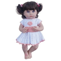 Kit 2 Vestidinhos Boneca Bebê Reborn ou Baby Alive 25 a 37cm - comprar online