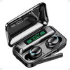 Fone de Ouvido Sem Fio Bluetooth 5.1 Gamer F9-5 TWS À Prova D'Agua E Powerbank Com Microfone Para Atender Ligações