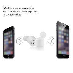 Fone de Ouvido Intra Auricular Sem Fio Bluetooth X1T (O PAR)