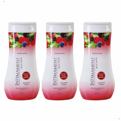 Kit 3 Sabonete Íntimo Aloe Vera E Frutas Vermelhas INTIMAMENT Abelha Rainha 200ml