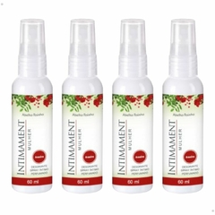 Kit 4 Desodorante Spray Íntimo Perfumado Aroeira Intimament Abelha Rainha 60ml