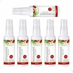 Kit 6 Desodorante Spray Íntimo Perfumado Aroeira Intimament Abelha Rainha 60ml