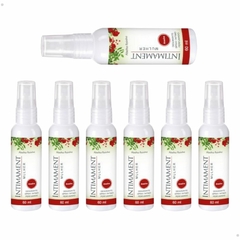 Kit 7 Desodorante Spray Íntimo Perfumado Aroeira Intimament Abelha Rainha 60ml