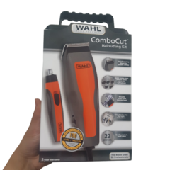 Combo Máquina De Cortar Aparar Nariz Pelo Barba Cabelo Maquininha De Corte Wahl Combo Cut Haircutting