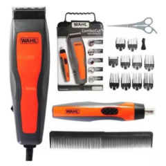 Combo Máquina De Cortar Aparar Nariz Pelo Barba Cabelo Maquininha De Corte Wahl Combo Cut Haircutting