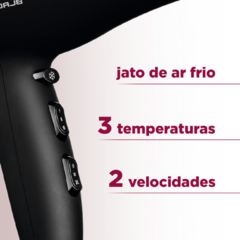 Kit Pranchinha P-15 + Secador de Cabelo Mondial Power SC-13