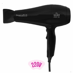 Kit Profissional Secador de Cabelo Eleganza Ceramic Ion Gama Italy + Prancha Chapinha Modeladora Waver Brush Keration - loja online