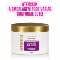 Máscara Desamareladora Para Cabelos Loiros E Grisalhos 300g Intensive Super Blond REF 1381 na internet