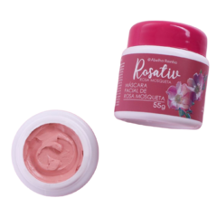 Máscara Facial de Rosa Mosqueta 3 Em 1 Rosativ Abelha Rainha REF 3097 - Importados da Malu