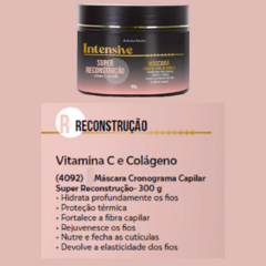 Máscara Intensive Cronograma Capilar Super Reconstrução 300g Abelha Rainha REF 4092 - comprar online