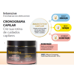 Máscara Intensive Cronograma Capilar Super Reconstrução 300g Abelha Rainha REF 4092 - Importados da Malu