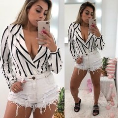 Body Camisa Viscolycra Várias Estampas