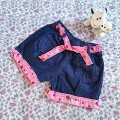 Short Jeans Feminino de Laço na internet