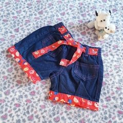 Imagem do Short Jeans Feminino de Laço