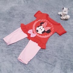 Conjunto Blusa Minnie e Calça de Algodão - comprar online