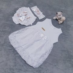 Kit Vestido de Tule, Calcinha e Tiara (3 peças) - comprar online