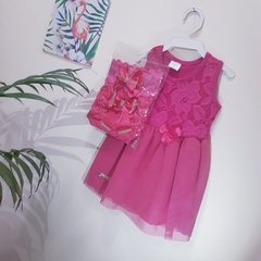 Kit Vestido de Tule, Calcinha e Tiara (3 peças) - comprar online