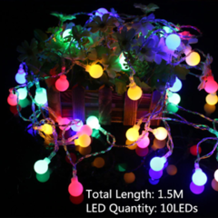 Luzes de Natal Fio Fada 1 Metro Com 10 Leds - comprar online