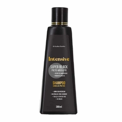 Shampoo Matizador Para Cabelo Preto Super Black INTENSIVE Abelha Rainha REF 1069 - Importados da Malu