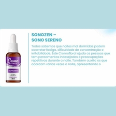 Cromofloral SONOZEN Floral Bach 30ml P/ Reparação Do Sono Insônia 100% Natural REF 1173 - comprar online