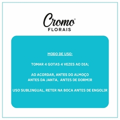 Cromofloral ANSIECALM Floral Bach 30ml Para Controle da Ansiedade 100% Natural REF 1176 - comprar online