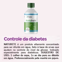 Suplemento Alimentar Natubete Líquido Para Diabéticos Controla Glicose 200ml Empório Saúde Natural REF 1201 na internet