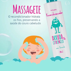 Imagem do Recondicionador Com Lavanda ARRUDA E CITRONELA Infantil 190ml Abelha Rainha REF 1204