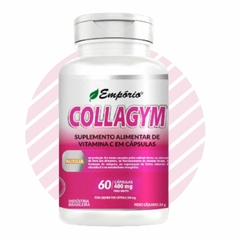 Collagym Colágeno em Cápsulas Combate Rugas Celulite Estrias Empório Saúde Natural REF 1238 - loja online