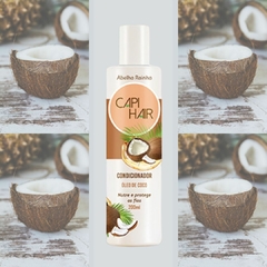 Imagem do Condicionador Nutrição Intensiva Óleo de Coco CAPI HAIR 200ml Abelha Rainha REF 1248