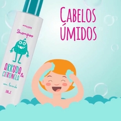 Shampoo Com Lavanda ARRUDA E CITRONELA Infantil Contra Piolhos Lêndeas Coceira Abelha Rainha REF2000 - loja online