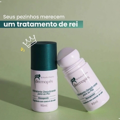 Hidratante Desodorante Roll-On para os Pés Dermopés 90ml Abelha Rainha REF 2073