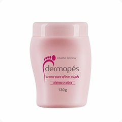 Creme Para Afinar Os Pés Hidrata Dermopés Abelha Rainha 130g REF 2074 - Importados da Malu