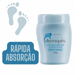 Dermopés Creme de Tratamento dos Pés Hidrata e Restaura 230gr REF 2089 - Importados da Malu