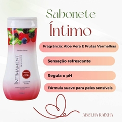 Imagem do Sabonete Íntimo Aloe Vera E Frutas Vermelhas INTIMAMENT Abelha Rainha 200ml REF 2096