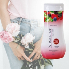 Sabonete Íntimo Aloe Vera E Frutas Vermelhas INTIMAMENT Abelha Rainha 200ml REF 2096