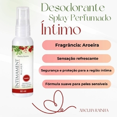 Kit 10 Desodorante Spray Íntimo Perfumado Aroeira Intimament Abelha Rainha 60ml na internet