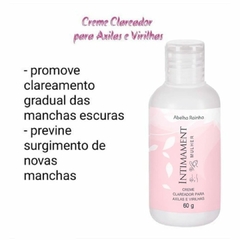 Imagem do Creme Clareador de Axilas e Virilhas Intimament Abelha Rainha 60g Para Pele Escurecida REF 2222